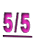 5/5
